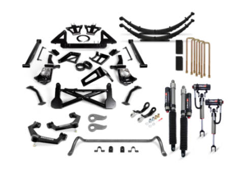 Cognito 12-Inch Elite Lift Kit with Elka 2.5 Reservoir Shocks For 11-19 Silverado/Sierra 2500/3500 2WD/4WD