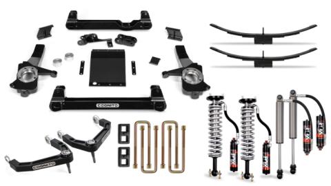 6-Inch Elite Billet Uca Lift Kit with Fox 2.5 Elite Performance Series Shocks For 19-25 Silverado/Sierra 1500 2WD/4WD Including AT4 and Trail Boss Cognito