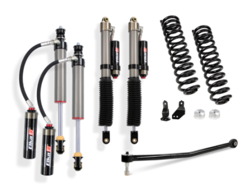 2-Inch Elite Leveling Kit with 2.5 Elka Remote Reservoir Shocks for 2017-2019 Ford F-250/F-350 4WD Cognito