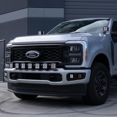 7XL Pro Linkable Led Light Bar Bumper Kit for Ford F-250/350 Super Duty 2023-2026 (Light Pattern Multi-Pattern Color Clear Wiring Type Upfitter) Baja Designs