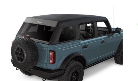 Trektop '21-26 Bronco 4-Door Black Diamond Bestop