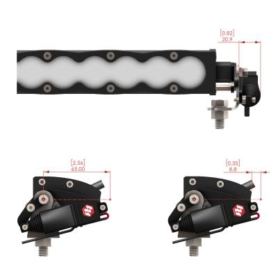 Reflex Light Actuator Kit S8 Single 10 Inch Light Bar Baja Designs