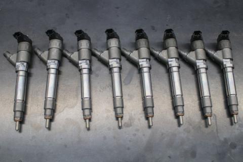 Chevy Duramax 08-10 LMM Brand New 300 Percent Over Injector Set (SAC Nozzles) Dynomite Diesel