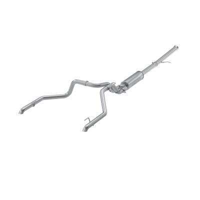 2022-2025 Chevrolet/GMC 1500 Silverado/Sierra ZR2/ ATX4 6.2L Armor Pro T304 Stainless Steel 3 Inch Cat-Back 2.5 Inch Dual Rear Turn Down MBRP