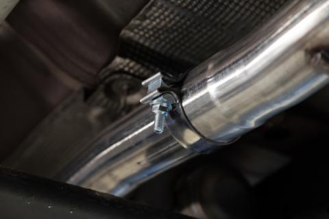 2019-Up Silverado/Sierra 1500 2.7L Armor Pro T304 Stainless Steel 3 Inch Cat-Back, 2.5 Inch Dual Split Rear Exit MBRP