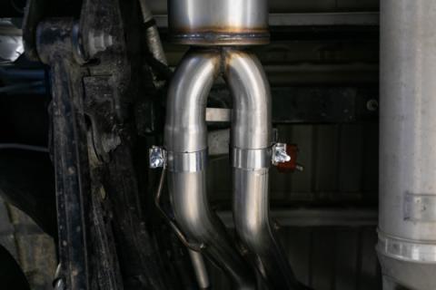 Cat Back Exhaust System Dual Split Rear T409 Stainless Steel For 19-24 RAM Hemi 1500 5.7L MBRP