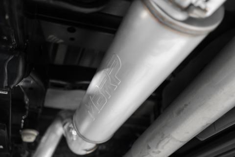 21-Up Ford F-150 4 Inch Cat Back Single Side Race version T409 Stainless Steel Exhaust System MBRP