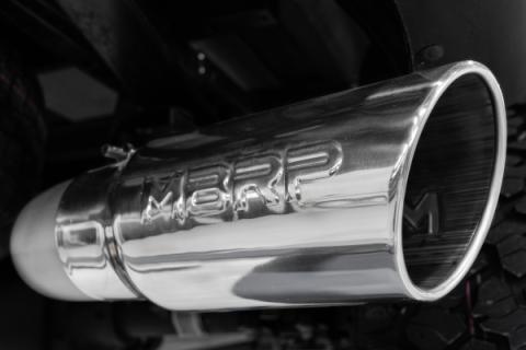 21-Up Ford F-150 4 Inch Cat Back Single Side Race version T409 Stainless Steel Exhaust System MBRP