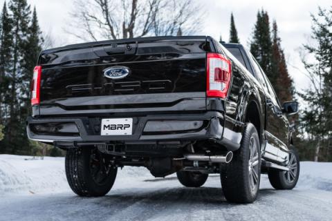 21-Up Ford F-150 Armor Pro Series T304 Stainless Steel 3 Inch Cat-Back Single Side Exhaust System MBRP