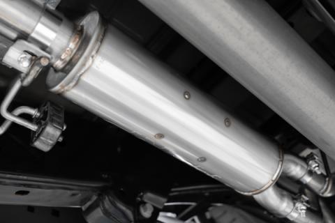 21-Up Ford F-150 Aluminized Steel 3 Inch Cat-Back 2.5 Inch Dual Split Rear Exhaust System MBRP