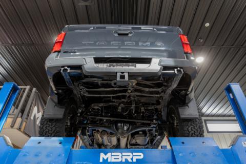 2024-Up Toyota Tacoma 2.4L Armor Pro 3-Inch Cat-Back Pre-Axle Turn Down, MBRP