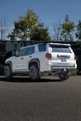 24-Present Toyota 4Runner, Armor Pro, Overland 3-Inch Cat-Back Single Rear, High-Clearance Turndown, MBRP