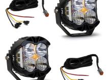 Jeep JL/JT Rubicon Steel Bumper LED Light Kit LP4 w/Upfitter Baja Designs