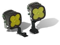 15-19 Silverado 2500Hd/3500 A Pillar Light Mount Kit With End Caps SDHQ Offroad