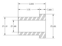 2 Inch Urethane Half Bushing SDHQ Offroad