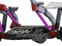 Easy 3 Link Kit F for Artec Trusses Yes Outside Frame Chevy / Ford 78-79 Front Driver Rear Passenger Artec Industries
