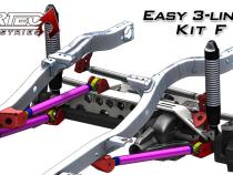Easy 3 Link Kit F for Artec Trusses Yes Outside Frame Dodge Front Passenger Rear Driver Artec Industries