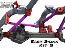 3 Link Tube and Rod End Kit 1.25 Rod Ends Artec Industries