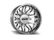 Dually Wheels Aftermath Polished 22X8.25 10X225 Super Duty/RAM F-450 05-10 F-450 15-25 Ram 4500 08-25 DDC Wheels
