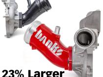 Monster-Ram Turbo Inlet Elbow 17-24 Chevy/GMC 2500/3500 6.6L Duramax L5P Raw Banks Power