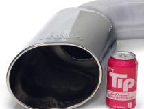 Monster Exhaust System 5-inch Single Exit Chrome Tip 20-23 Chevy/GMC 2500/3500 Duramax 6.6L L5P Banks Power