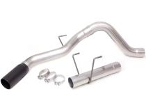 Monster Exhaust 4.0 Single S/S-Black Tip 13-18 Ram 6.7L CCLB Banks Power