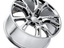 20X10 5X5 +50 HB 71.5 Jeep Spydr Monkey Chrome With Cap Factory Reproductions