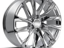 24X10 6X5.5 +31 HB 78.1 Escalade 12-Spk Chrome With Cap Factory Reproductions
