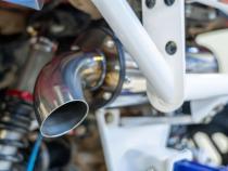 5 inch Single Slip-on Exhaust 11-24 Polaris Sportsman Performance Series MBRP
