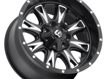 Aluminum Wheels 20X10 Throttle D513 5 On 114.3/5 On 127 Black/Milled 78.1 Bore -12 Offset Fuel Off Road Wheels
