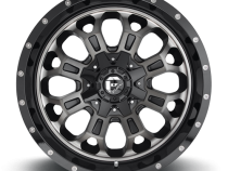Aluminum Wheels 20X10 Crush D561 5 On 114.3/5 On 127 Gloss Black Double Dark Tint Machined Face 78.1 Bore -18 Offset 8 Spoke Fuel Off Road Wheels