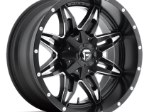 Aluminum Wheels 20X9 Lethal D567 5 On 114.3/5 On 127 Matte Black/Milled 78.1 Bore 1 Offset Fuel Off Road Wheels