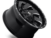 Aluminum Wheels 20X10 Cleaver D574 5 On 114.3/5 On 127 Gloss Black/Milled 78.1 Bore -18 Offset 8 Spoke Fuel Off Road Wheels