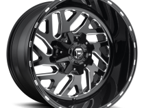 Aluminum Wheels 20X9 Triton D581 5 On 139.7/5 On 150 Gloss Black Milled 110.1 Bore 1 Offset Mesh Spoke Fuel Off Road Wheels