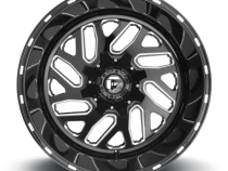 Aluminum Wheels 24X12 Triton D581 5 On 127/5 On 139.7 Gloss Black/Milled 87.1 Bore -44 Offset Mesh Spoke Fuel Off Road Wheels