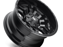 Aluminum Wheels 17X9 Sledge D596 5 On 114.3/5 On 127 Matte Black/Gloss Black Lip 78.1 Bore 1 Offset Fuel Off Road Wheels