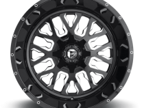 Aluminum Wheels 22X12 Stroke D611 5 On 114.3/5 On 127 Gloss Black/Milled 78.1 Bore -44 Offset Fuel Off Road Wheels