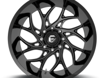 Aluminum Wheels 20X9 Runner D741 5 On 127 Gloss Black Milled 71.5 Bore 1 Offset Fuel Off Road Wheels