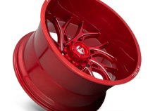 Aluminum Wheels 20X10 Runner D742 6 On 135 Candy Red Milled 87.1 Bore -18 Offset Fuel Off Road Wheels