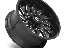 Aluminum Wheels 22X10 Saber D744 5 On 127 Gloss Black Milled 71.5 Bore -18 Offset Fuel Off Road Wheels