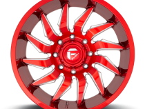 Aluminum Wheels 20X10 Saber D745 5 On 139.7 Candy Red Milled 78 Bore -18 Offset Fuel Off Road Wheels