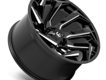 Aluminum Wheels 20X10 Reaction D753 5 On 114.3/5 On 127 Gloss Black/Milled 78 Bore -18 Offset Fuel Off Road Wheels