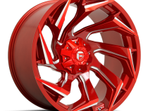 Aluminum Wheels 17X9 Reaction D754 5 On 114.3/5 On 127 Candy Red/Milled 78.1 Bore 1 Offset Fuel Off Road Wheels