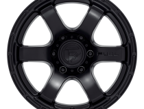 Aluminum Wheels 18X9 Rush D766 5 On 127 Satin Black 71.5 Bore 1 Offset Fuel Off Road Wheels