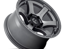 Aluminum Wheels 20X9 Rush D767 5 On 127 Matte Gunmetal Gray 71.5 Bore 1 Offset Fuel Off Road Wheels