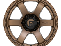 Aluminum Wheels 17X9 Rush D768 6 On 114.3 Matte Bronze 66.06 Bore 1 Offset Fuel Off Road Wheels
