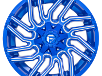 Aluminum Wheels 20X10 Typhoon D774 5 On 114.3/5 On 127 Anodized Blue Milled 78 Bore -18 Offset Fuel Off Road Wheels