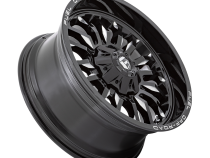 Aluminum Wheels 20X10 Arc D795 5 On 127/5 On 139.7 Gloss Black Milled 87.1 Bore -18 Offset Fuel Off Road Wheels