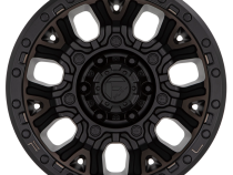 Aluminum Wheels 20X9 Traction D824 5 On 127 Matte Black Double Dark Tint 71.5 Bore 1 Offset Fuel Off Road Wheels