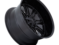 Aluminum Wheels 20X10 Darkstar FC853MB 5 On 114.3/5 On 127 Matte Black/Gloss Black Lip 78.1 Bore -18 Offset Fuel Off Road Wheels